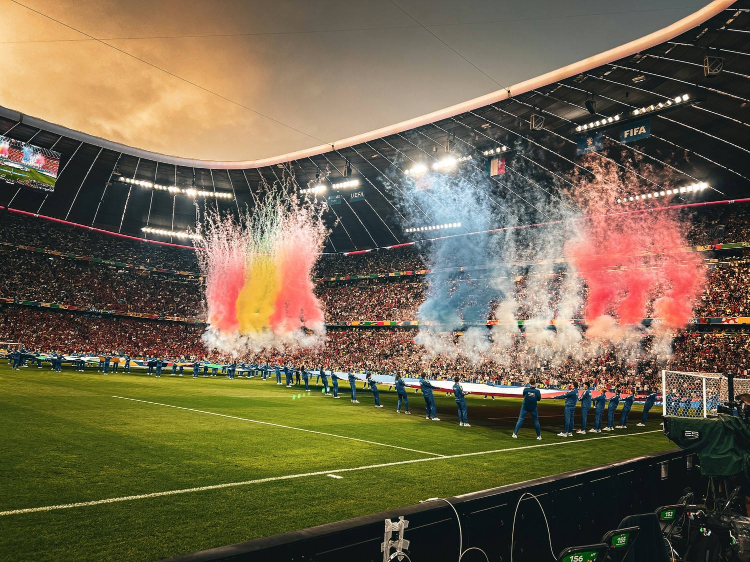 World Cup 2026 fan zones with football fans watching matches together