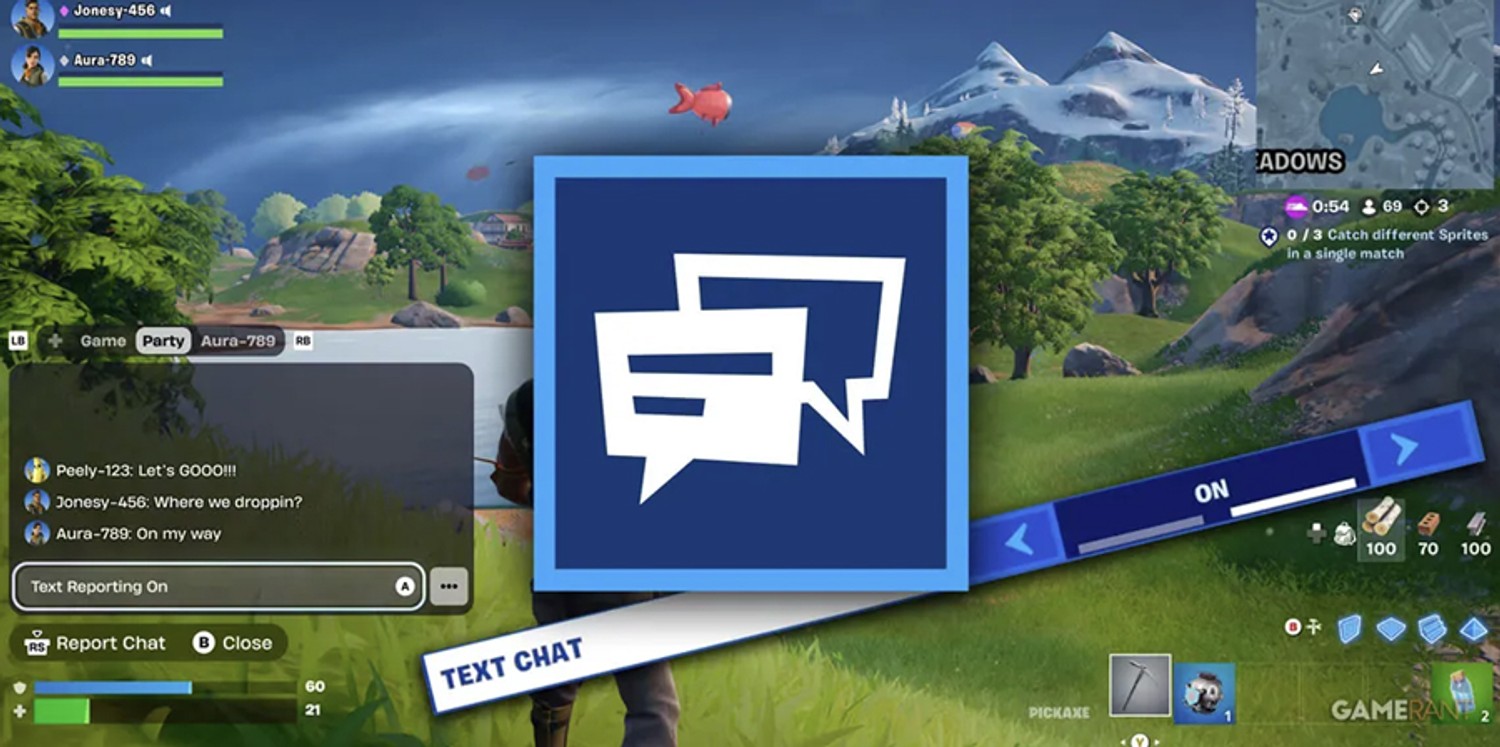 Fortnite chat