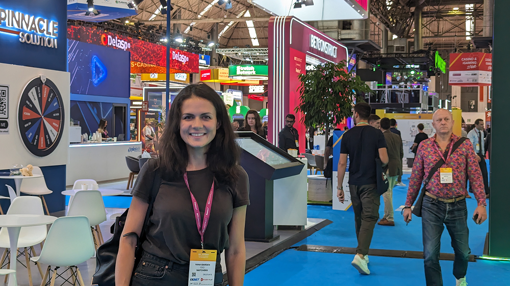 Yana Barden at SBC Barcelona