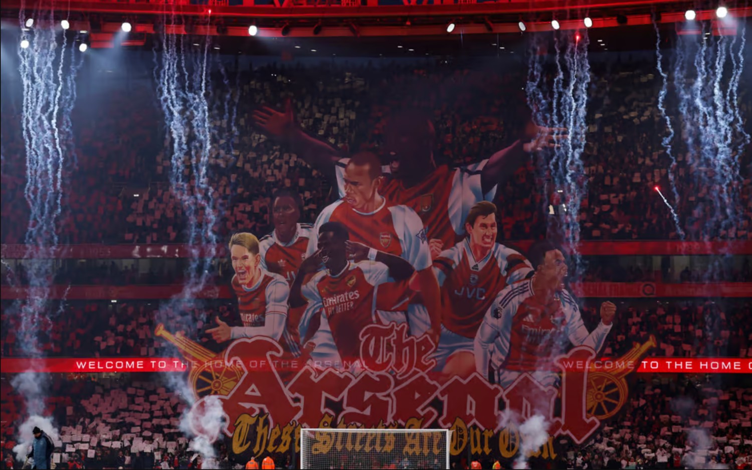 Best Arsenal fans' tifo