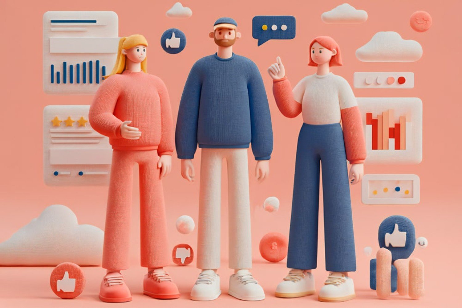 How does AI moderation work together with community