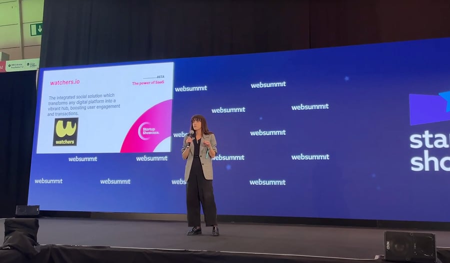 Startup showcase at Web Summit 2024