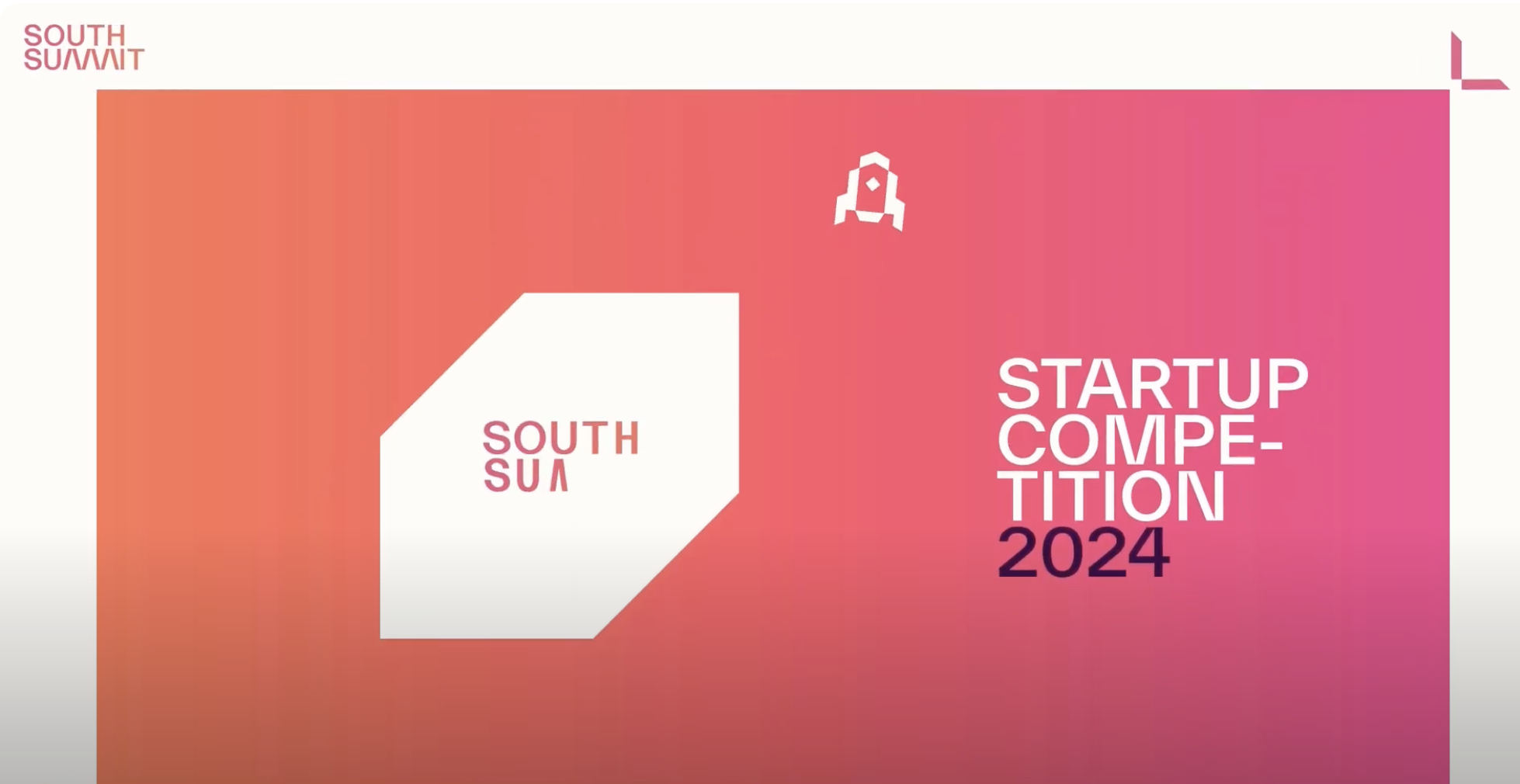 Startup Competition at South Summit, Madrid